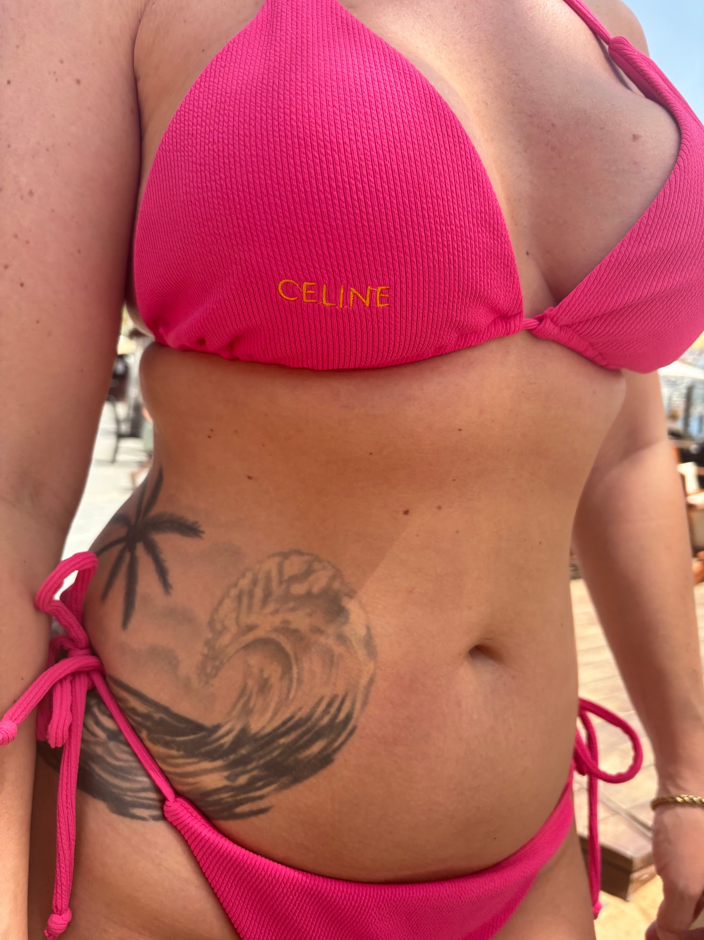 Pink Cel Bikini