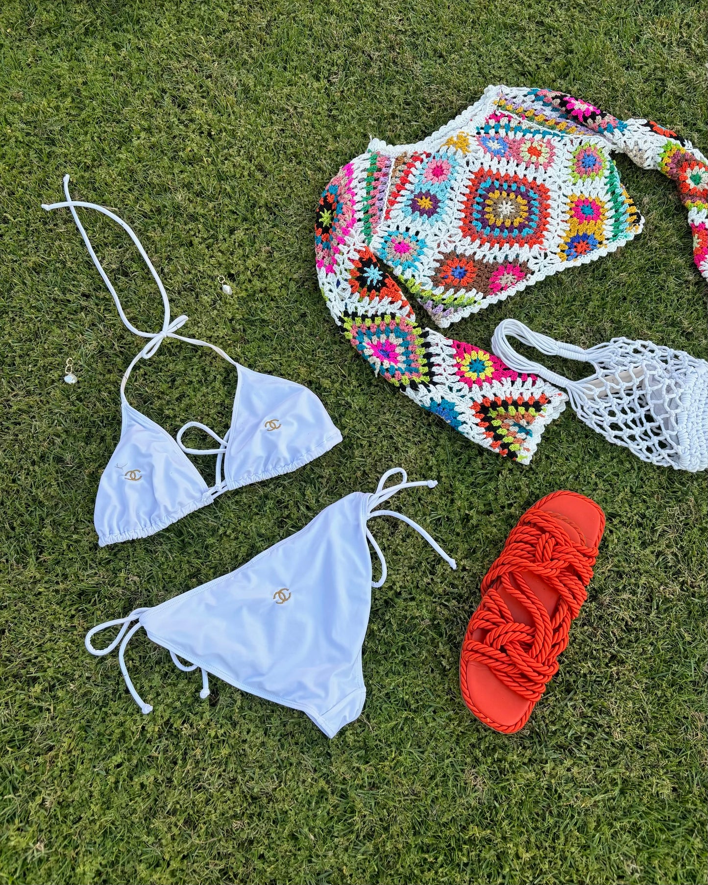 White CC Bikini