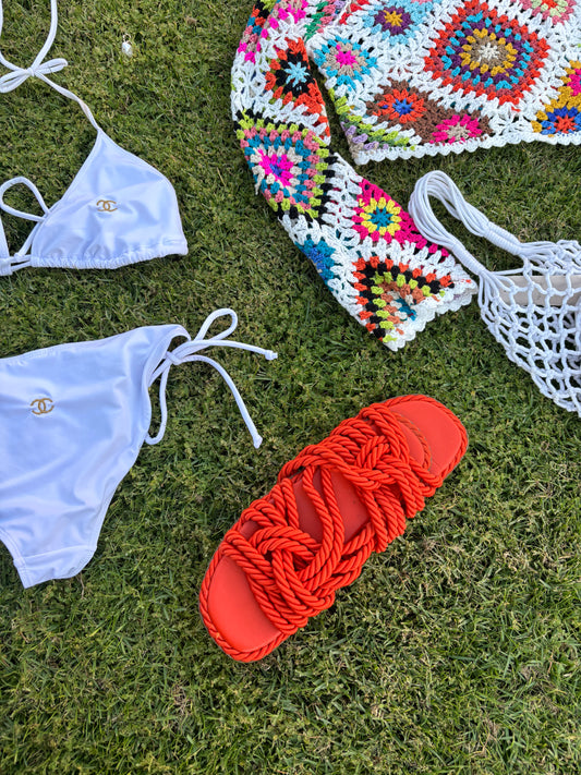 White CC Bikini