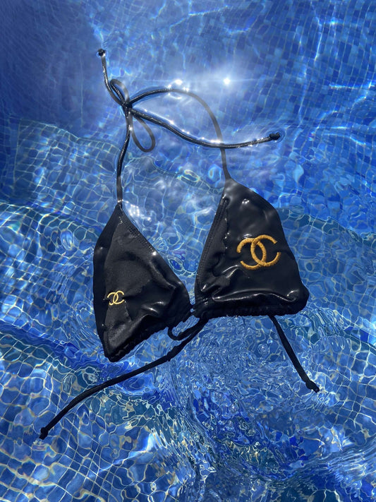 Black & Gold CC Bikini